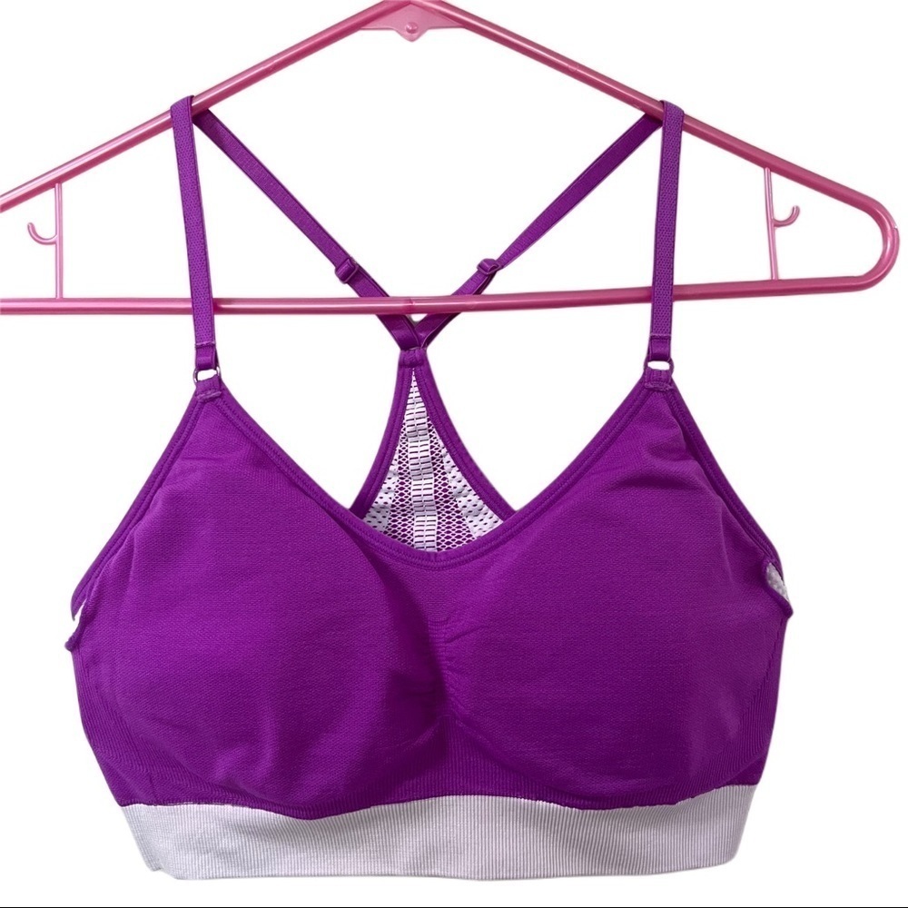 Champion Size Medium Purple Bra